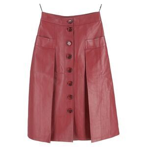 Pre Loved Dodo Bar Or Vintage Women red | burgundy Midi